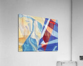 Split Design Acrylic Print