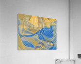 Ukraine Wave Acrylic Print