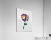 Love Flower Acrylic Print