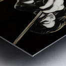 Golden Bindings Metal print