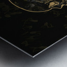 Aurum Cranium Metal print