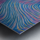 Lines In Motion Metal print