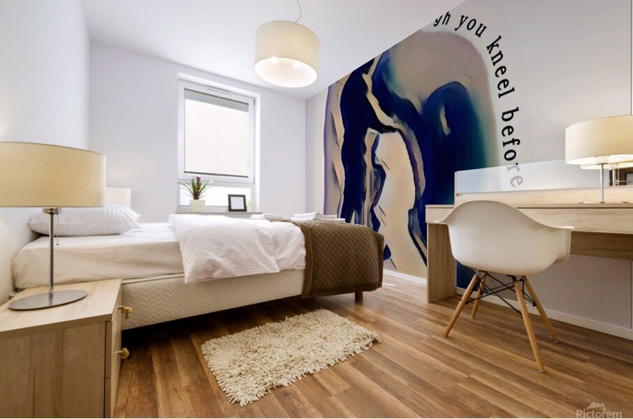 Surrender - with text Mural print