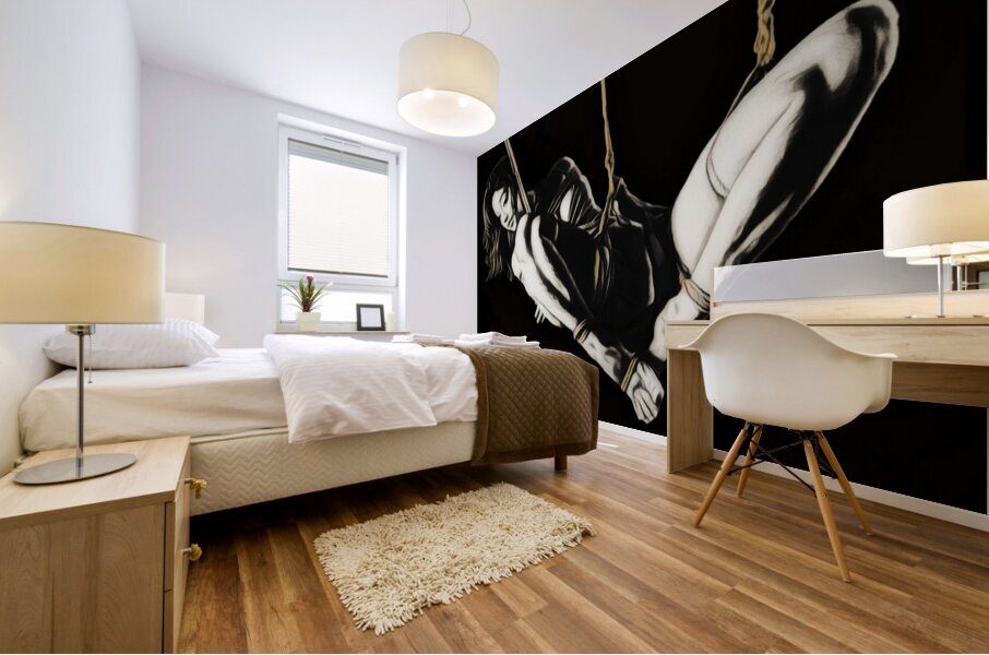 Golden Bindings Mural print