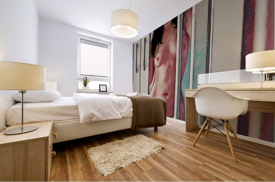 Enticing Entrance Mural print