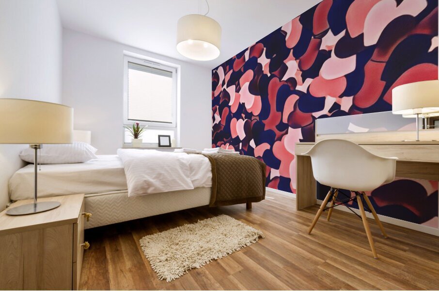 Loving Overflow Mural print
