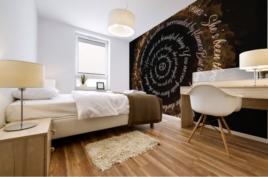 Easy to love Mural print