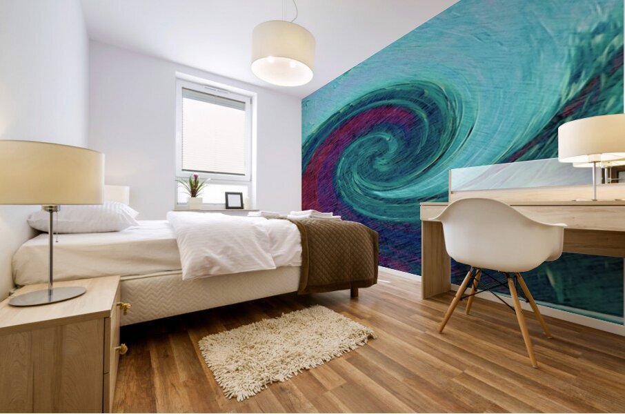 Stormborn Wave Mural print