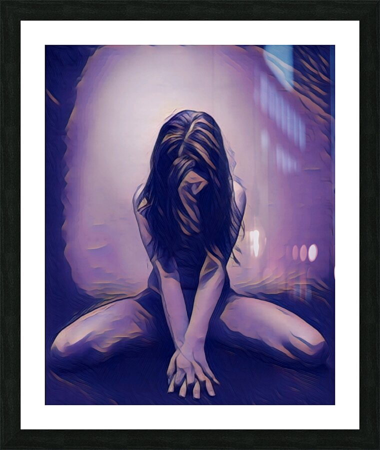 Humble Before You Picture Frame print
