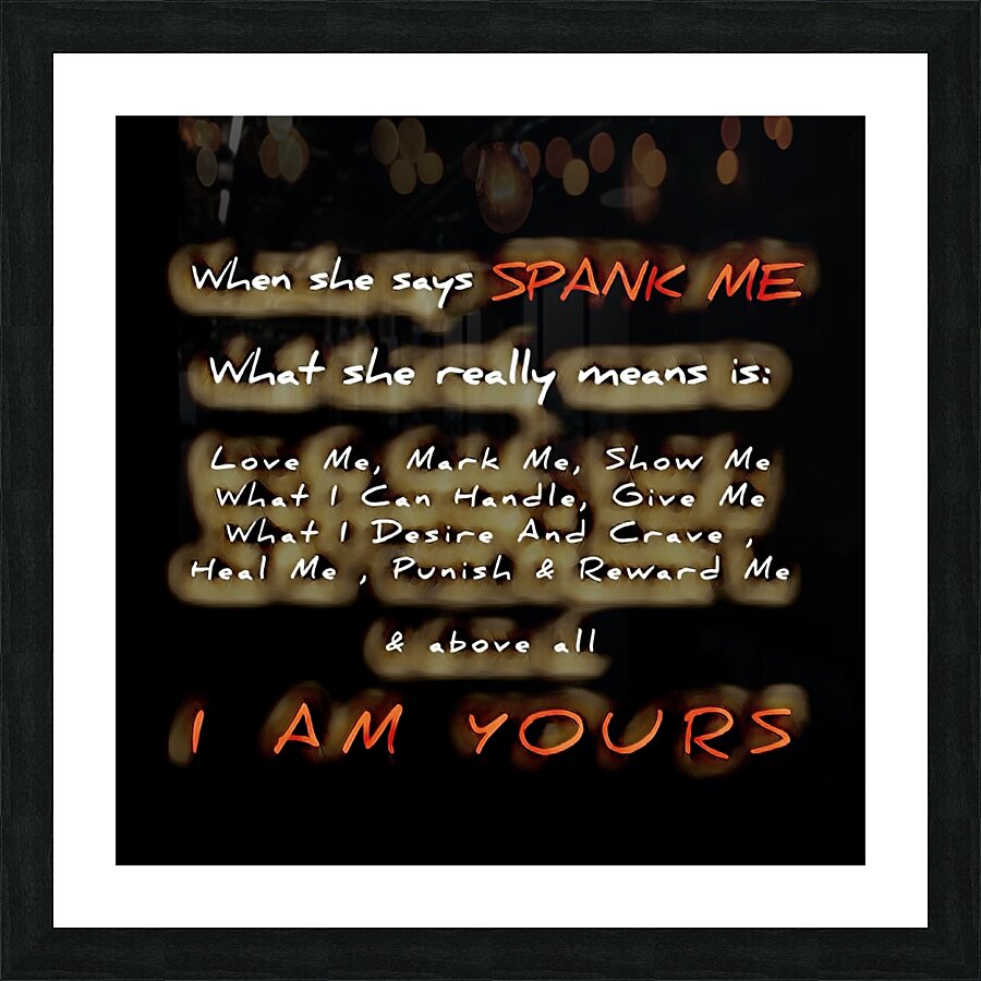 Love Languages Picture Frame print
