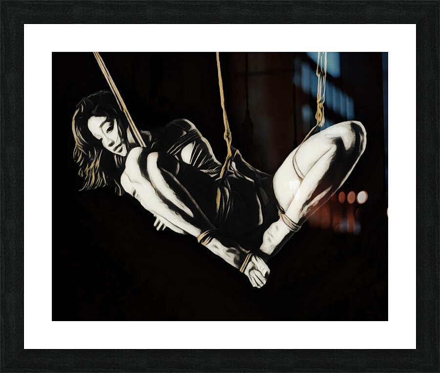 Golden Bindings Picture Frame print