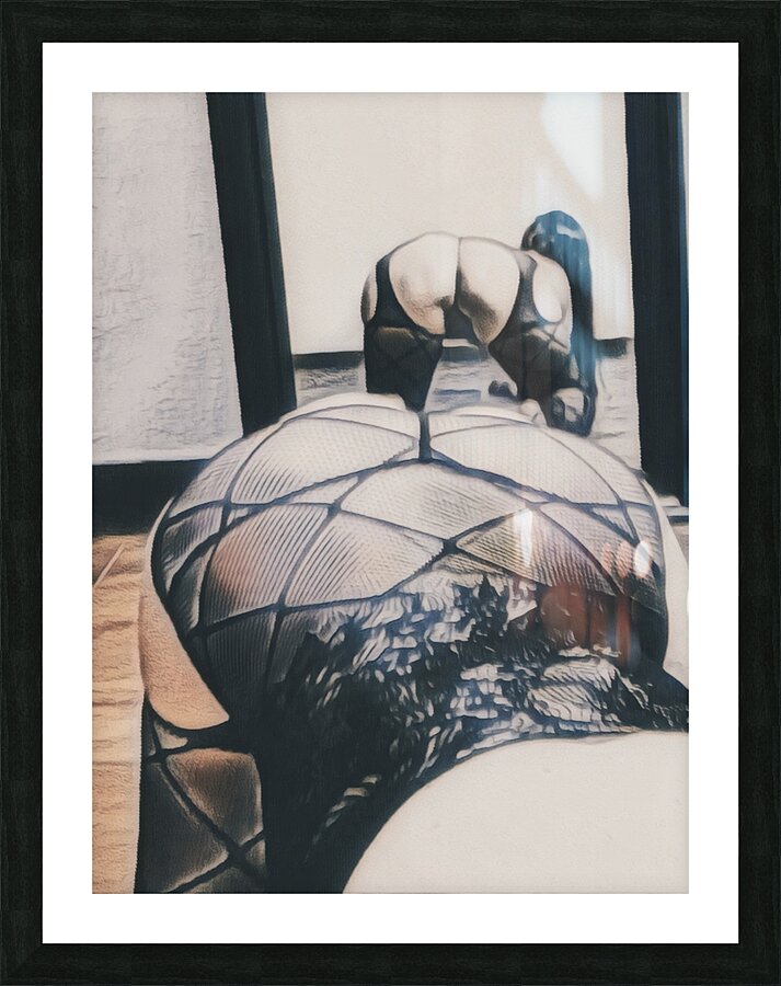 Mirrored Picture Frame print