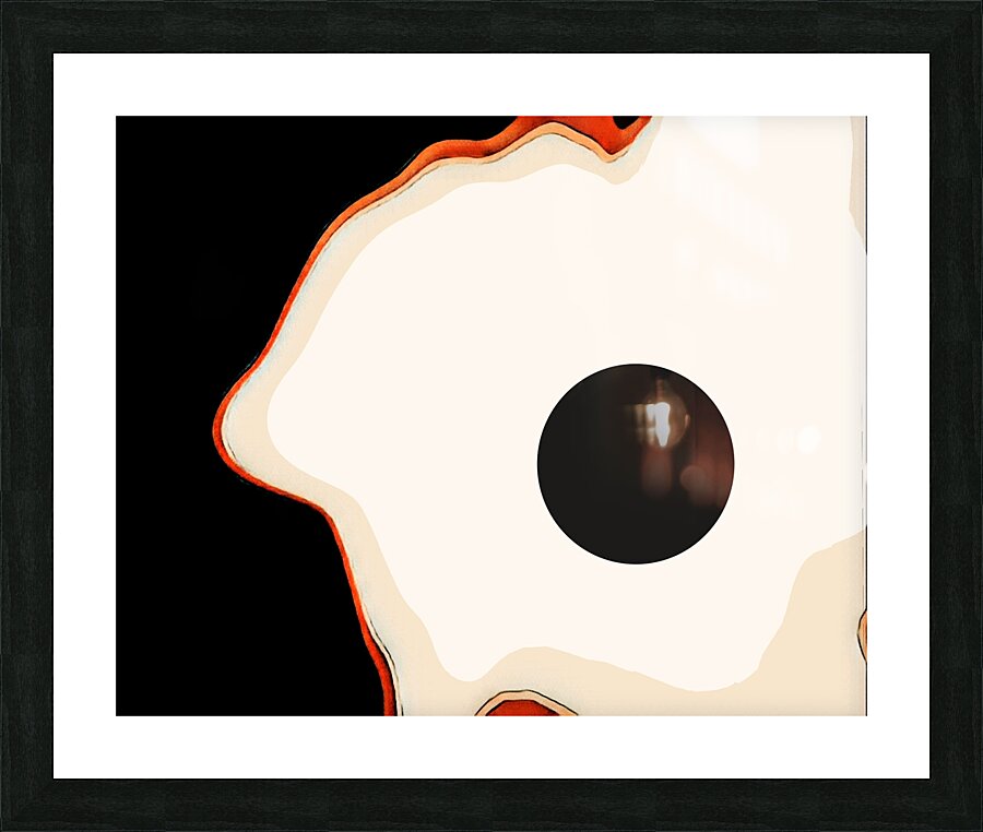 Rippled Layers Picture Frame print