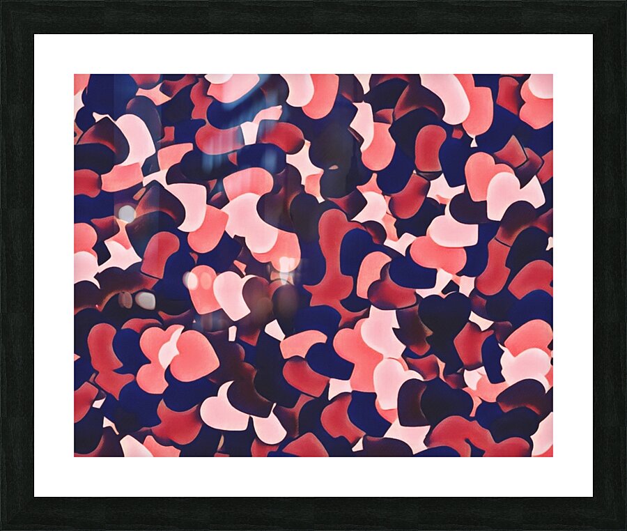 Loving Overflow Picture Frame print