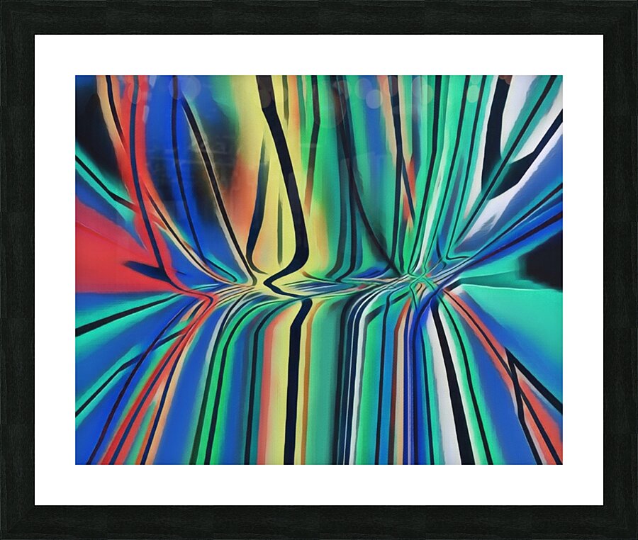 Bent Wires Picture Frame print