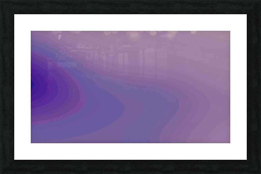 Layered Half Sphere Picture Frame print