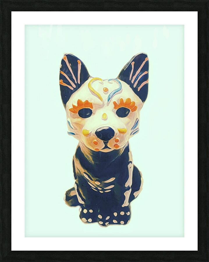 Festive Paws Picture Frame print