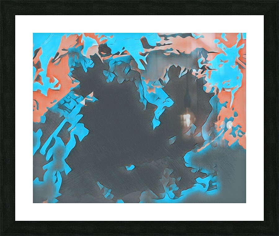 Vibrant Flow Picture Frame print