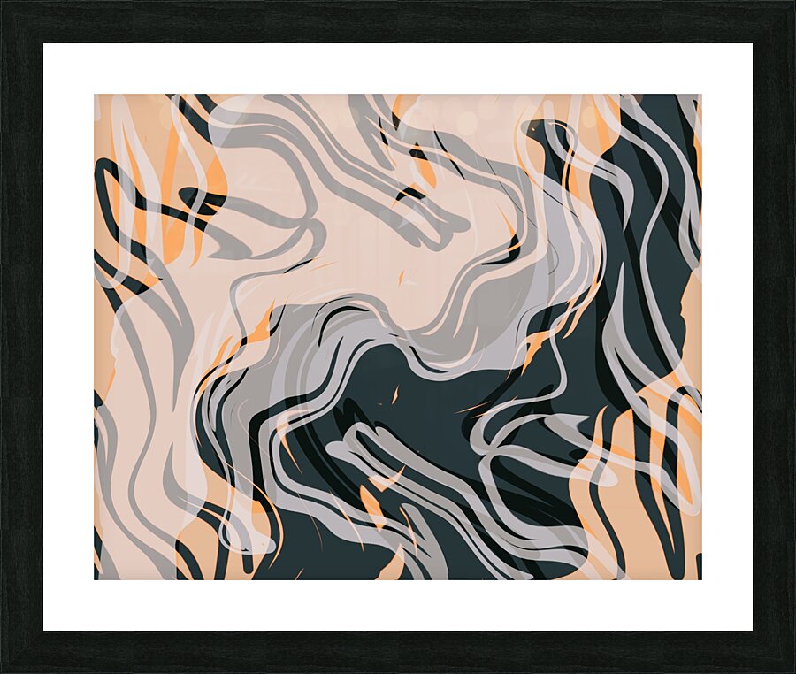 Swirling Essence Picture Frame print