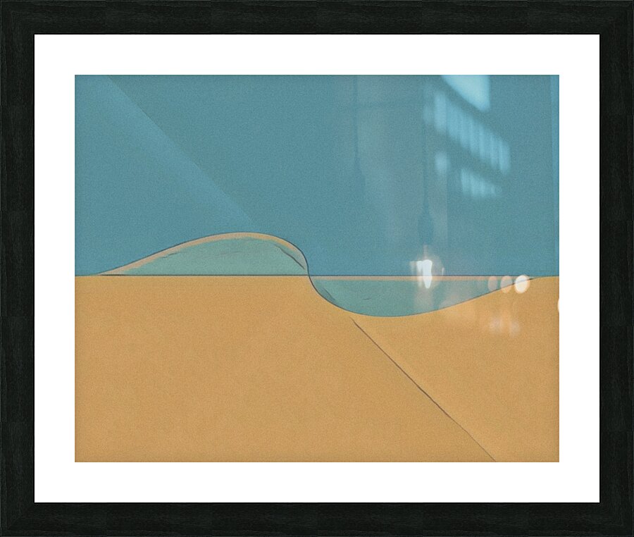 Rise & Fall Picture Frame print