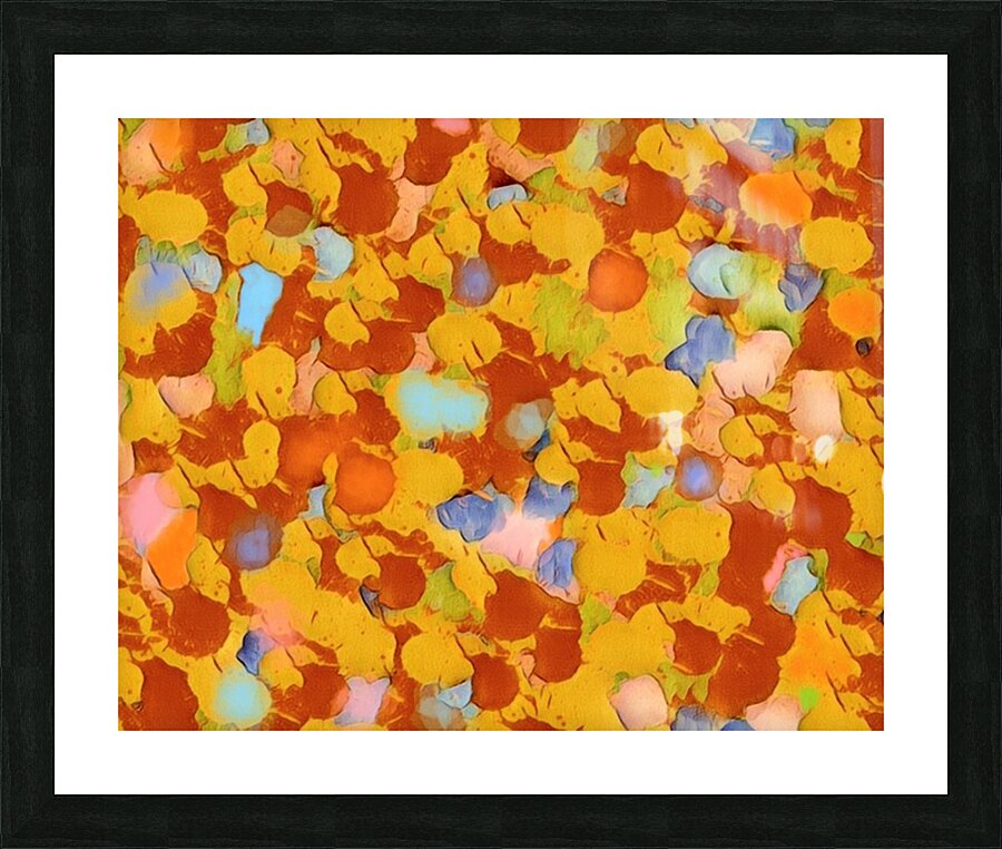Paint Splash Picture Frame print