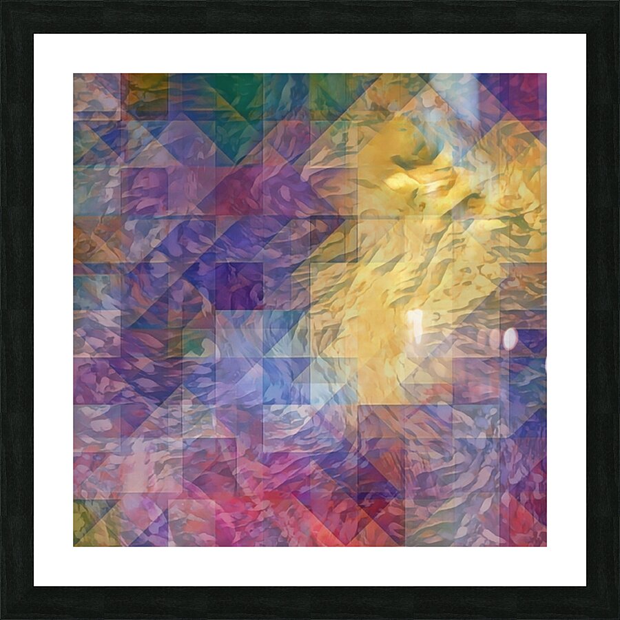 Chaos & Order Picture Frame print