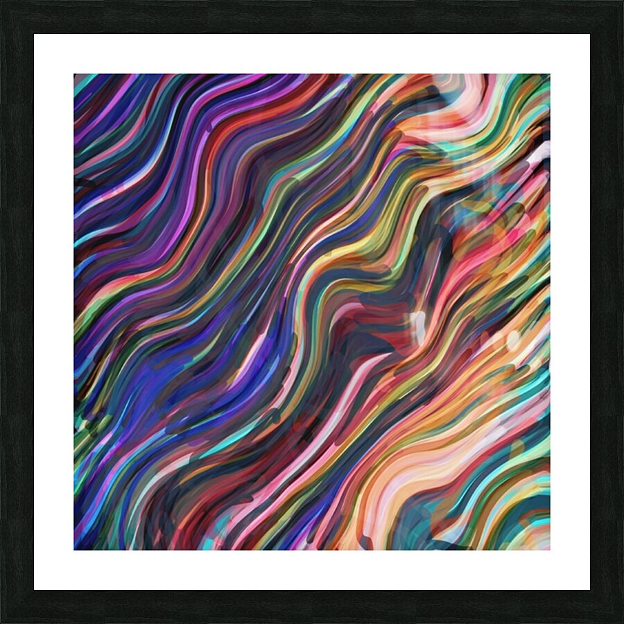 Depth In Balance Picture Frame print