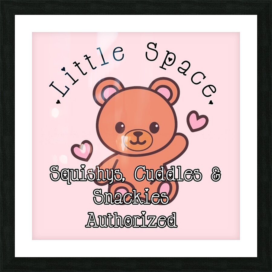 Little Space Picture Frame print