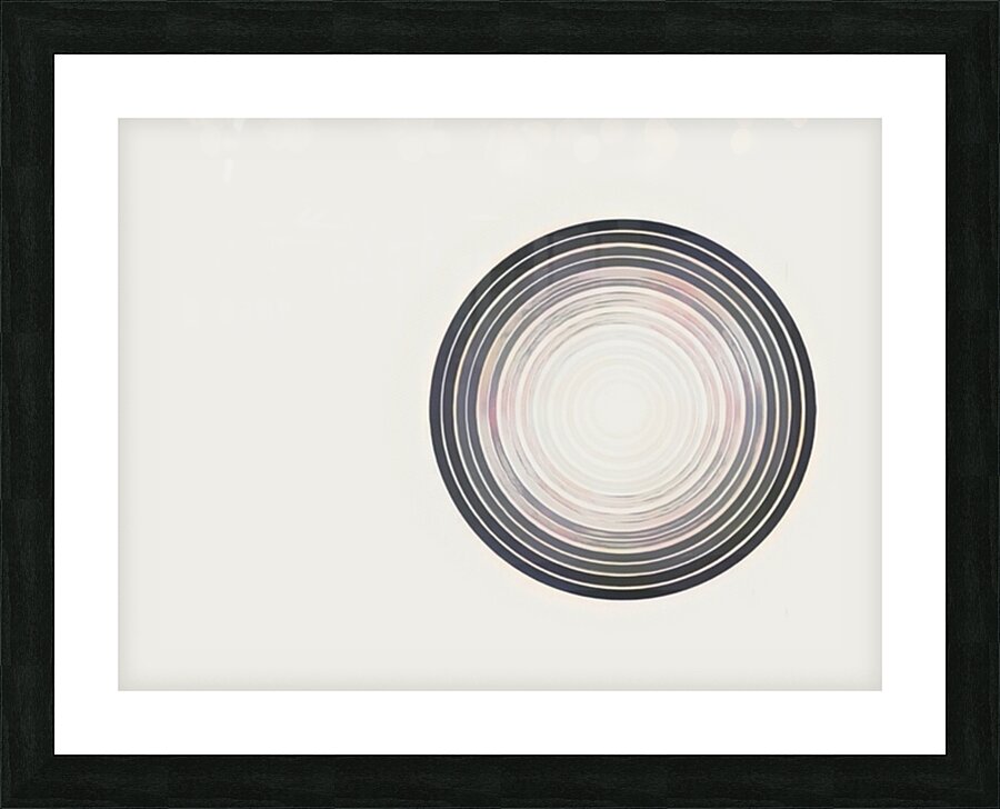Endless Spiral Picture Frame print