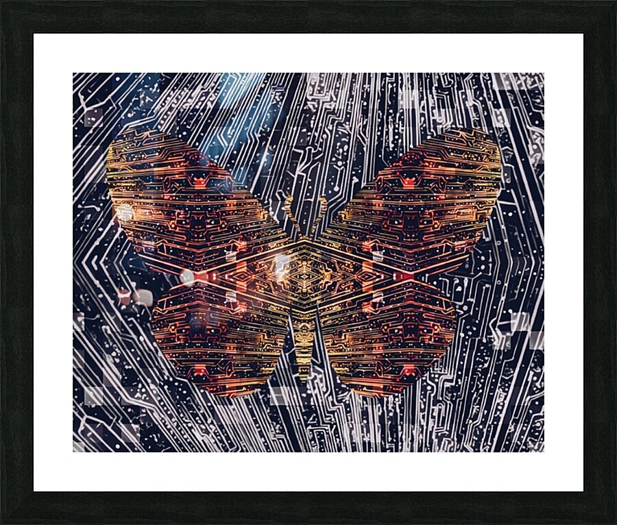 Silent Flight Picture Frame print