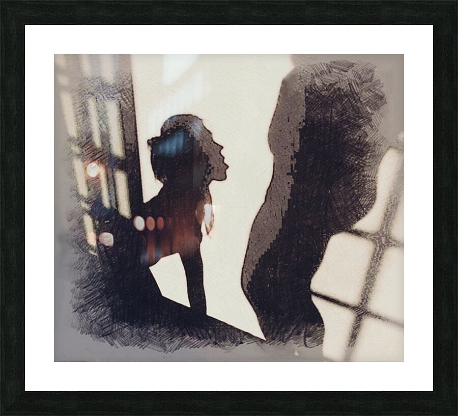 Awaiting Picture Frame print