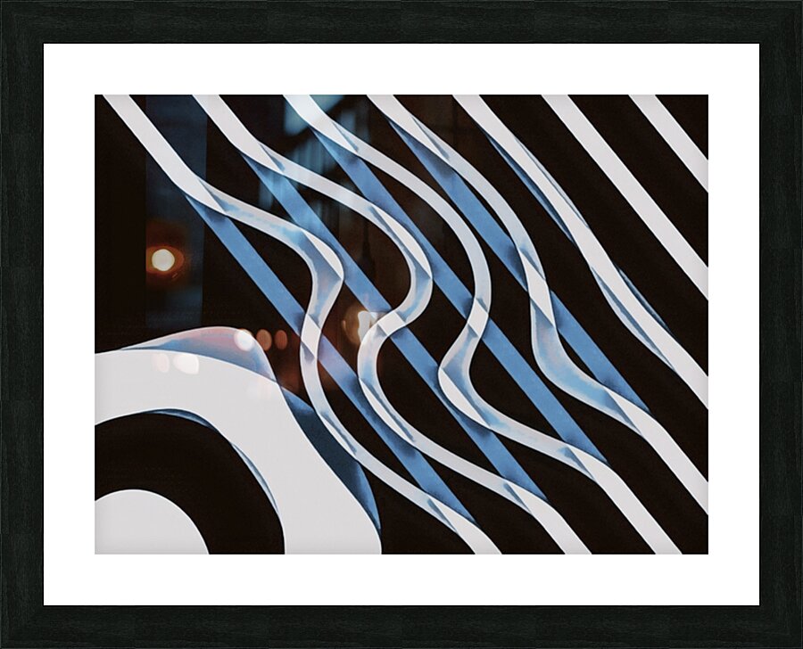 Blued Bindings Picture Frame print