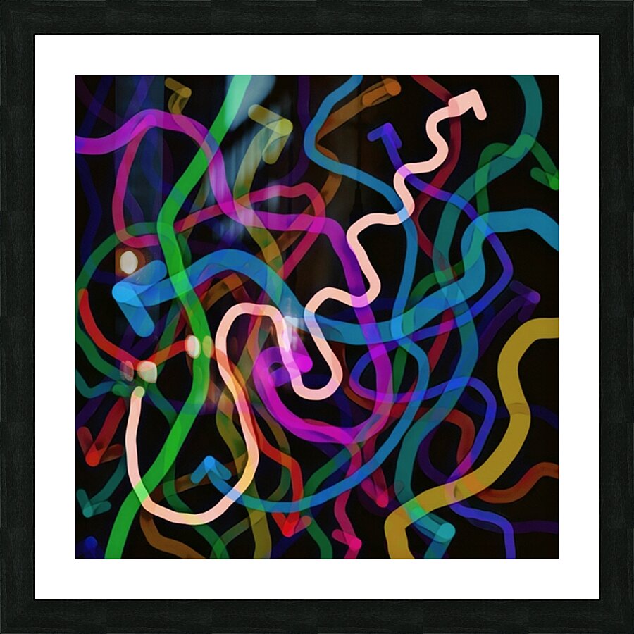 Pathways Picture Frame print