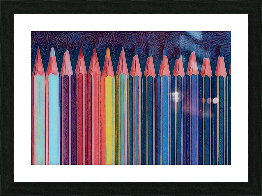 Color & Light Picture Frame print