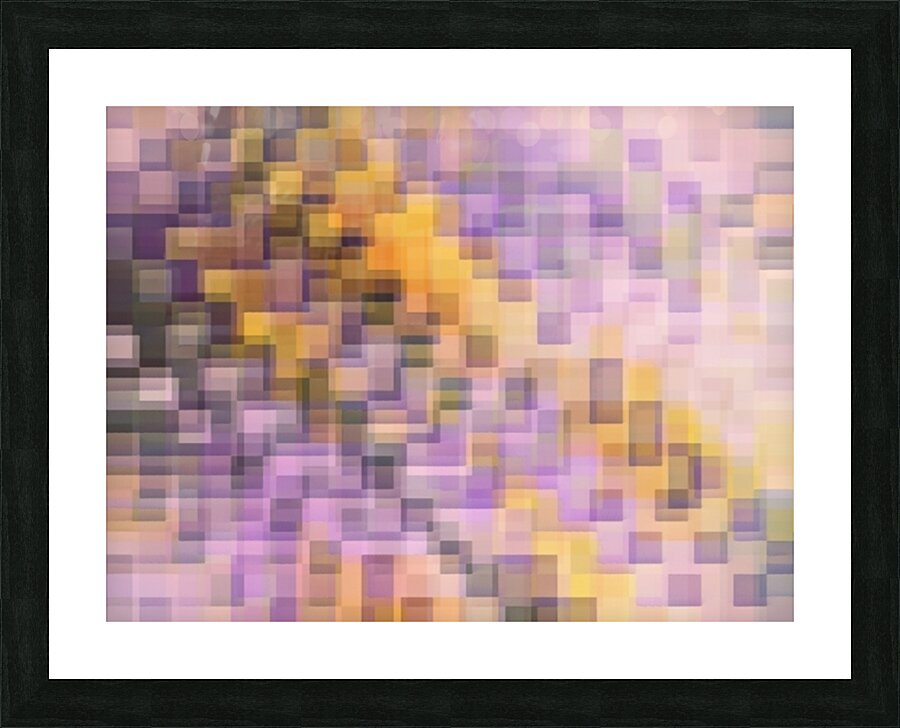 Cascading Light Picture Frame print