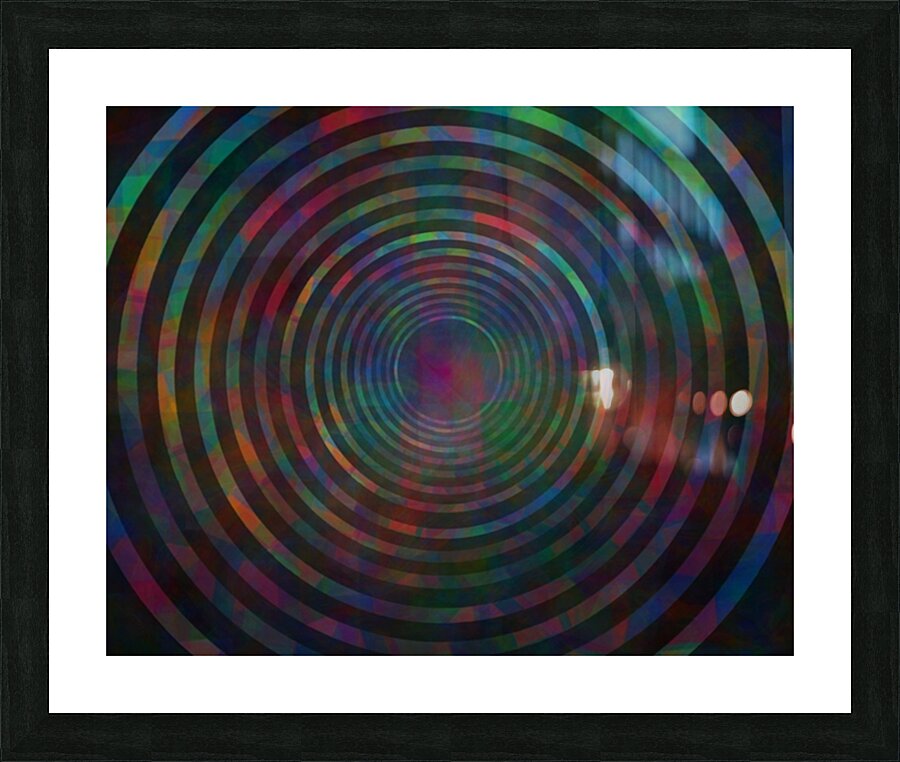 Color Depths Picture Frame print