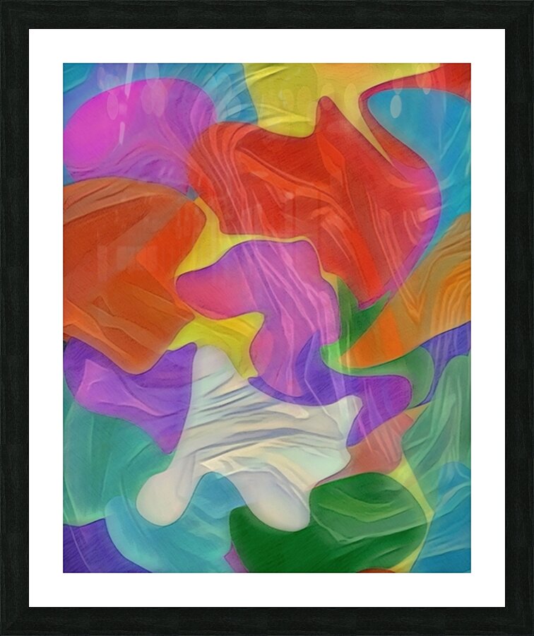 Blurred Motion Impression et Cadre photo