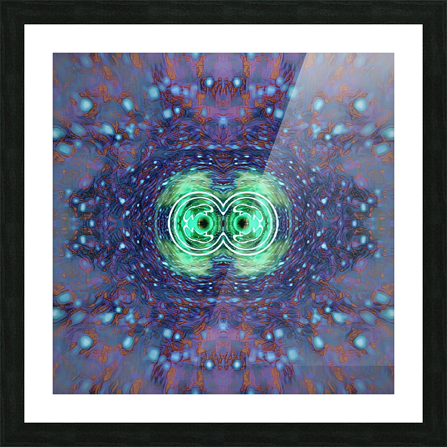 Collision Course Picture Frame print