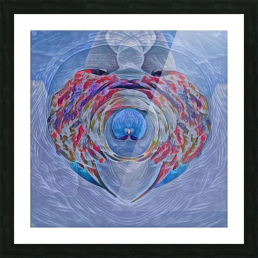 Guarded Heart Picture Frame print