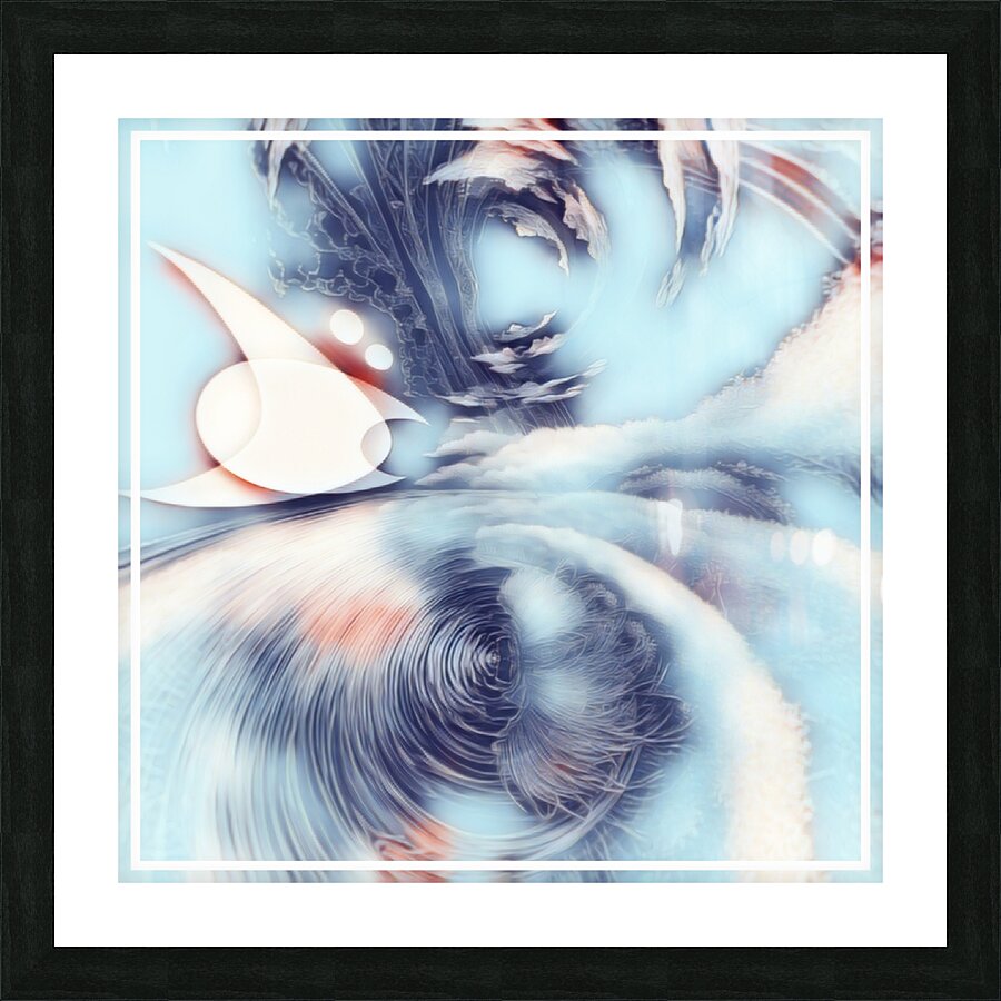 Winters Chill Picture Frame print