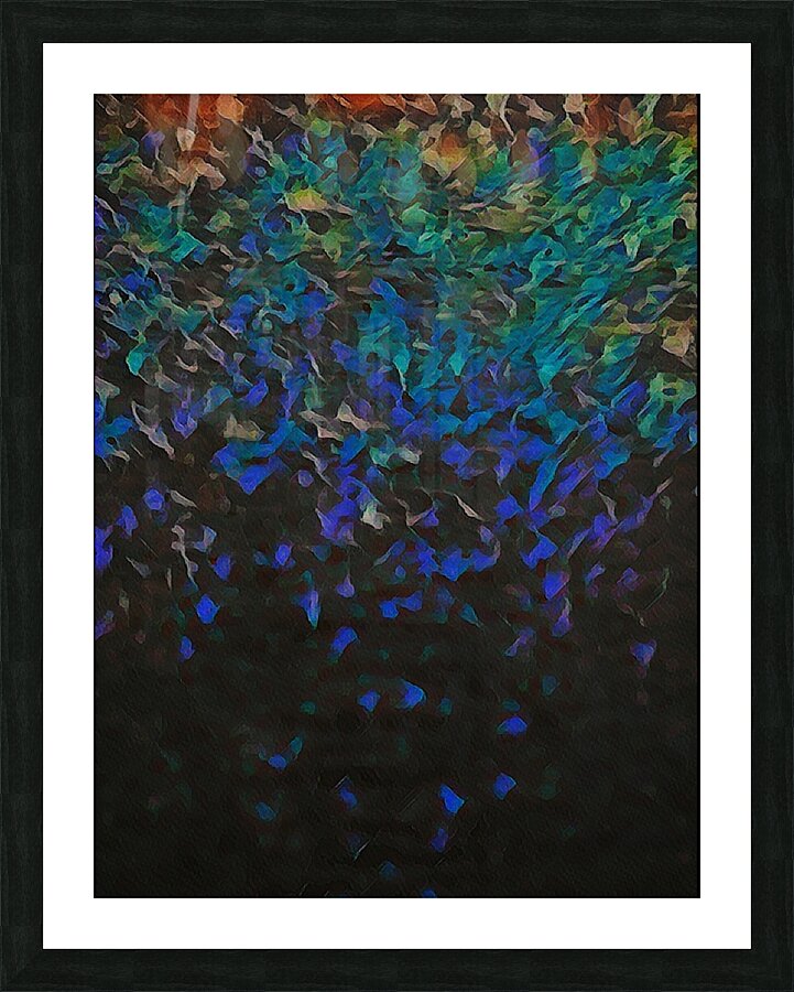Color Fall Picture Frame print