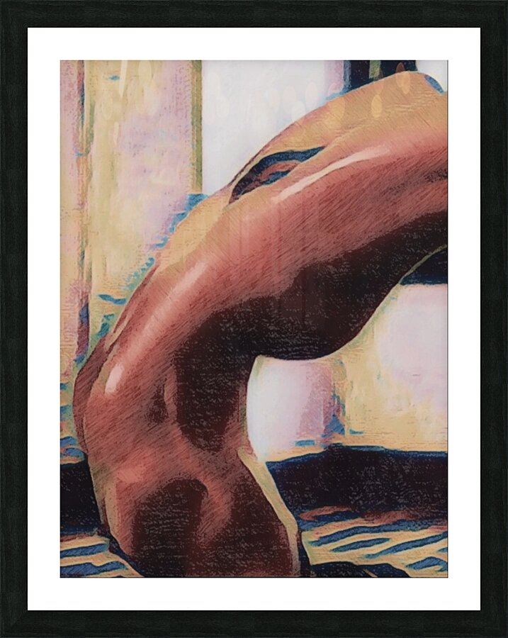 Curvature Picture Frame print