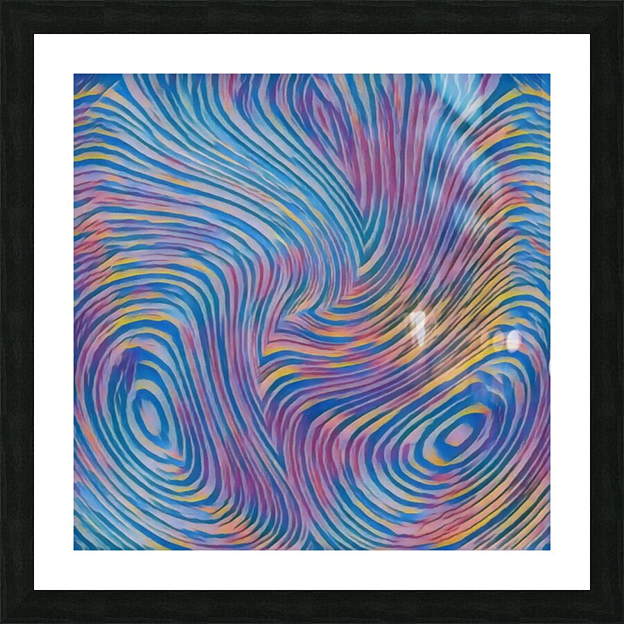 Lines In Motion Picture Frame print