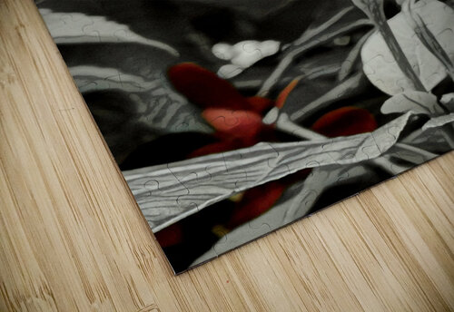 Red Bloom Millie R Lissow puzzle