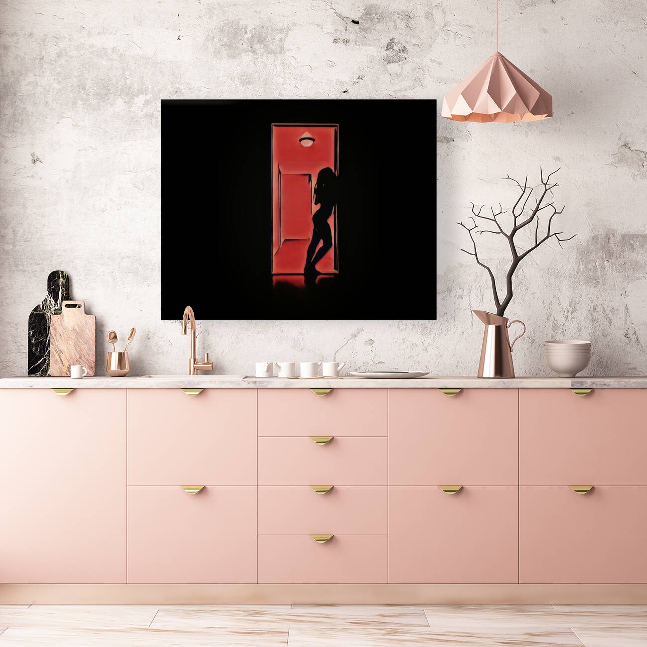 Red-Light Silhouette Reproduction