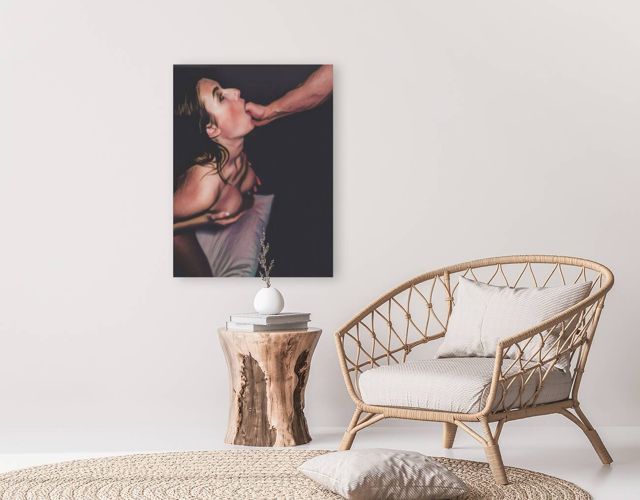 Calming Her World Reproduction