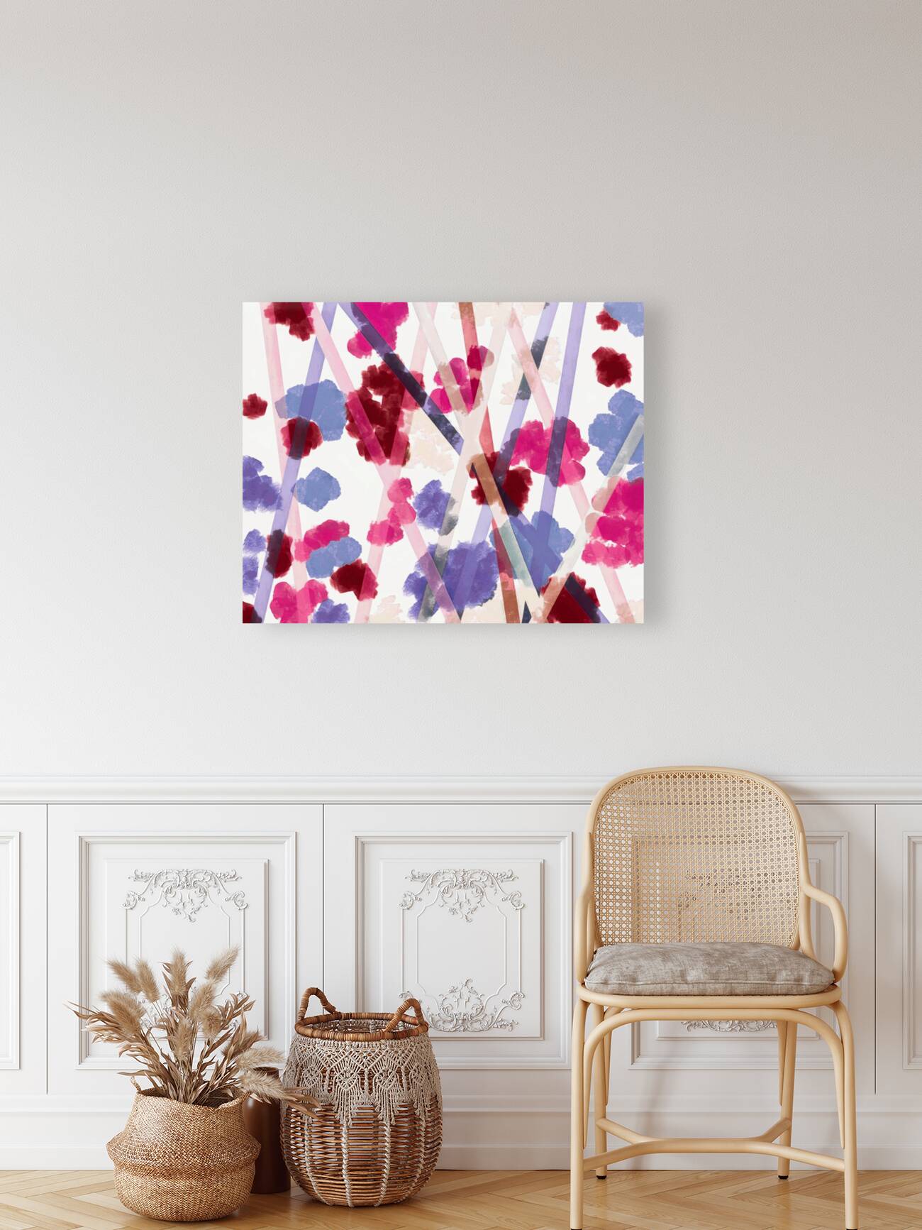 Petals Abstract Reproduction