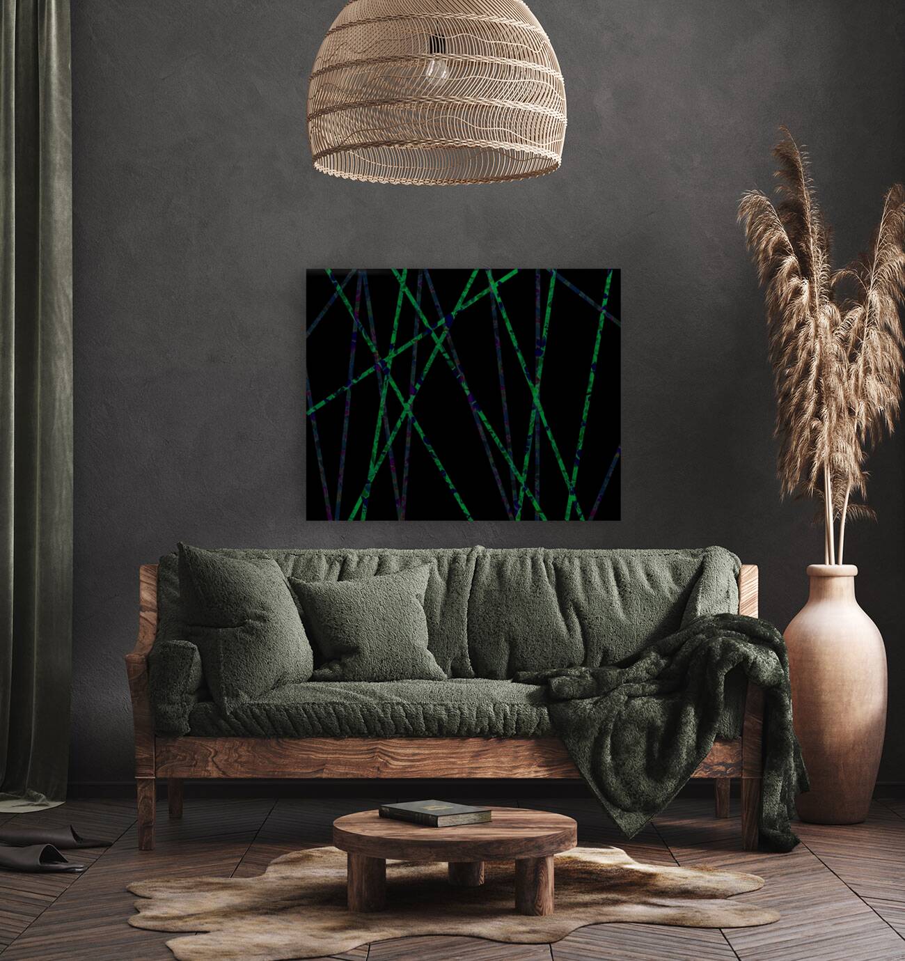 Neon Lines Reproduction