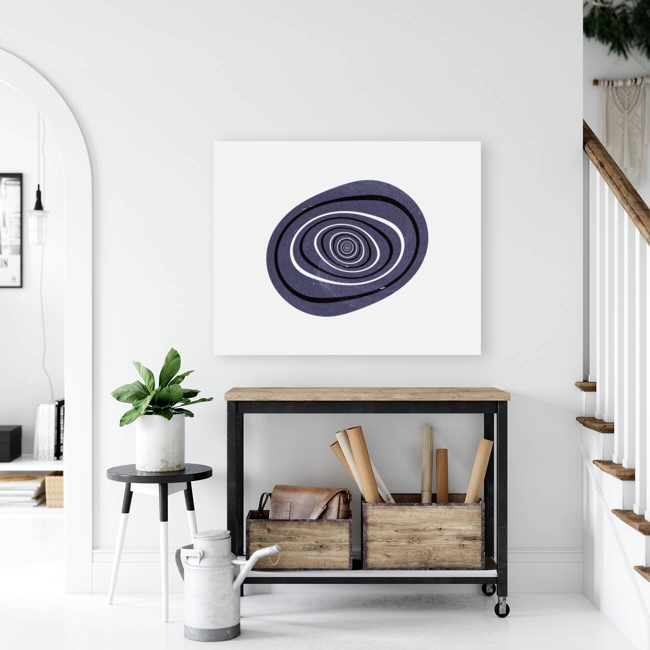 Overlapping Spiral Reproduction