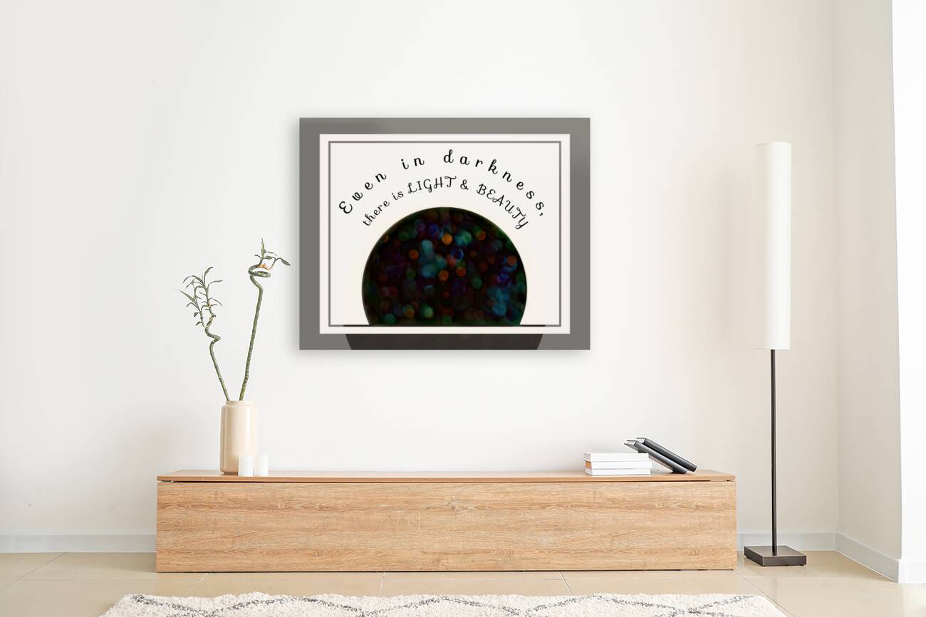 Glow Ball with Text Reproduction